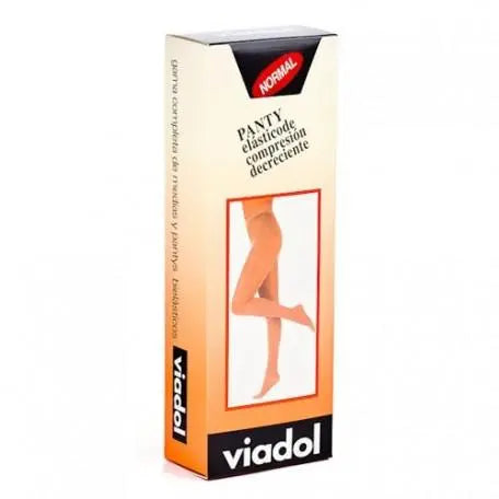 Viadol Medias Panty Compresión Normal T-Reina Color Beige Prim Jag Couture London - New York