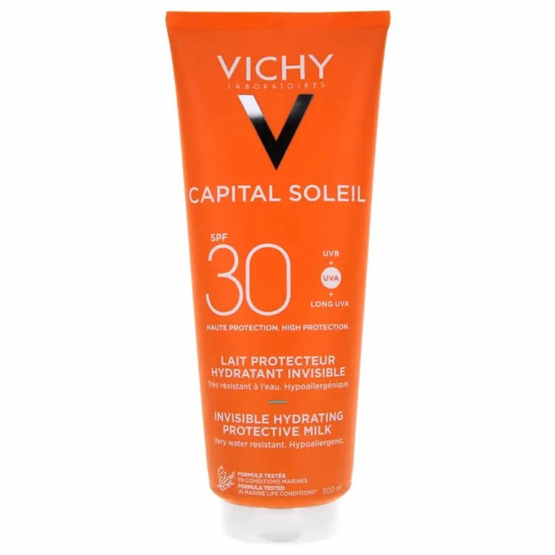 Jag Couture London - New York Vichy Capital  Soleil Face And Body Milk Spf30 300ml