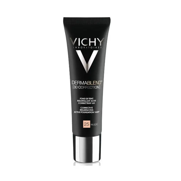 Vichy Dermablend 3D Correction Foundation Oily Skin 25 Nude 30ml Jag Couture London - New York