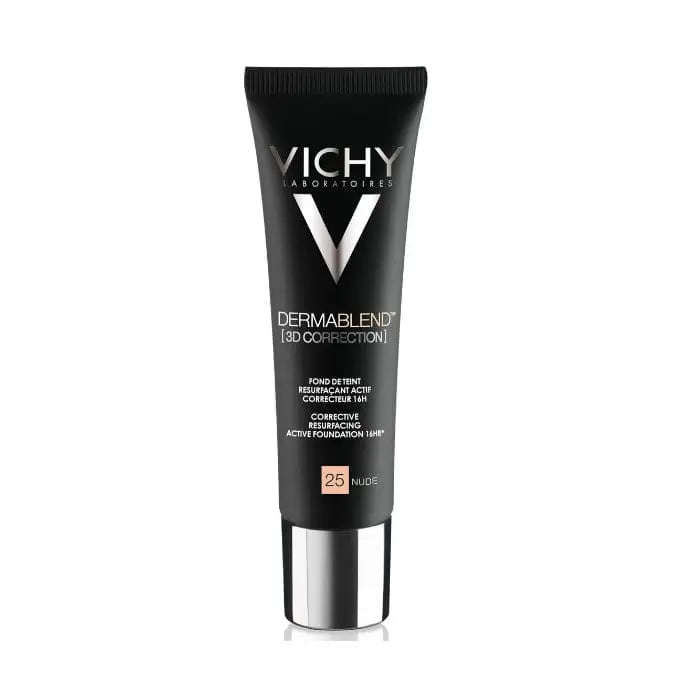 Jag Couture London - New York Vichy Dermablend 3D Correction Foundation Oily Skin 25 Nude 30ml