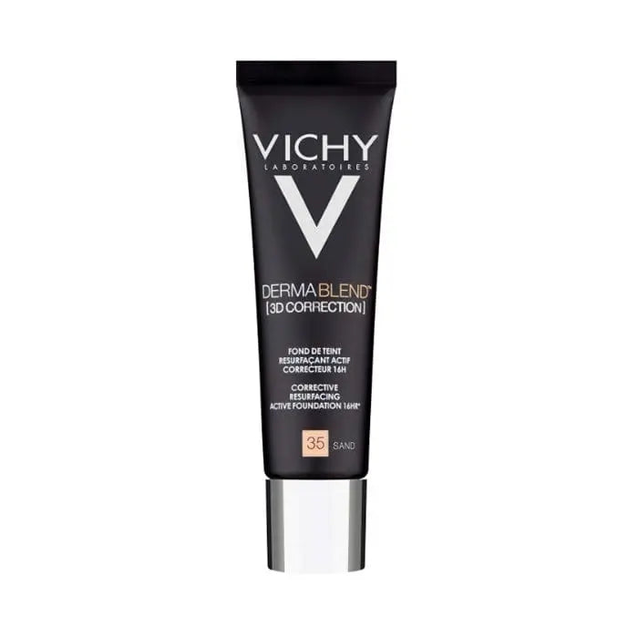 Jag Couture London - New York Vichy Dermablend 3D Correction Foundation Oily Skin 35 Sand 30ml