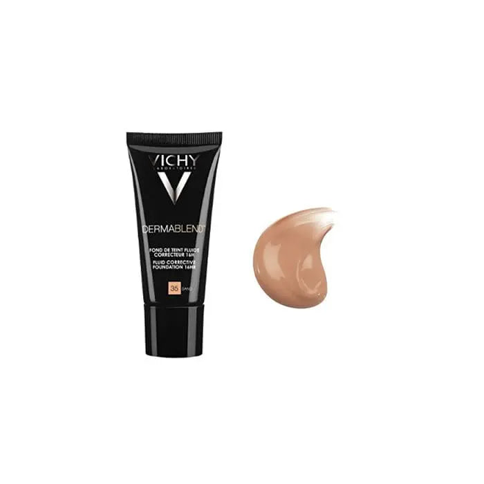 Jag Couture London - New York Vichy Dermablend Corrective Foundation 16h 35 Sand 30ml
