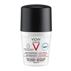 Vichy Homme Deodorant Anti-Perspirant Anti-Stains Sensitive Skin 50ml Jag Couture London - New York