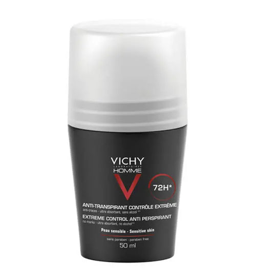 Vichy Homme Intense Roll On Anti Perspirant 50ml Jag Couture London - New York