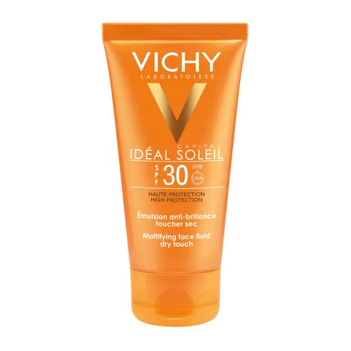 Vichy Ideal Soleil Mattifying Face Fluid Dry Touch Spf30 50ml Jag Couture London - New York