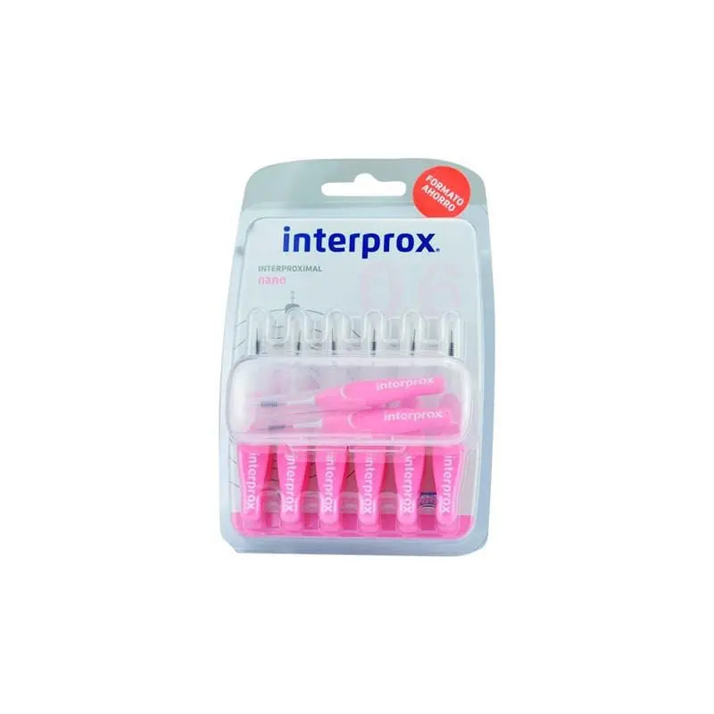 Jag Couture London - New York Vitis Interprox Cepillo Nano Recto Formato Ahorro 14 Unidades