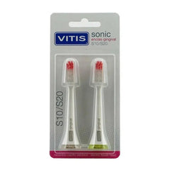 Jag Couture London - New York Vitis Spare Part Electric Toothbrush For Delicate Gums 2 Units