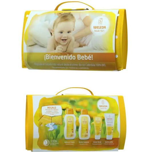 Weleda Baby Calendula Cream Bath 200ml Set 5 Pieces Jag Couture London - New York