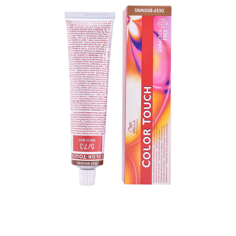 Wella Color Touch Rich Natural ammonia-free hair dye in shade 5.73, 60ml, by Jag Couture London New York.