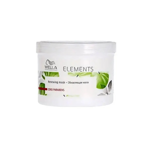 Wella Elements Renewing Mask Paraben Free Jag Couture London - New York