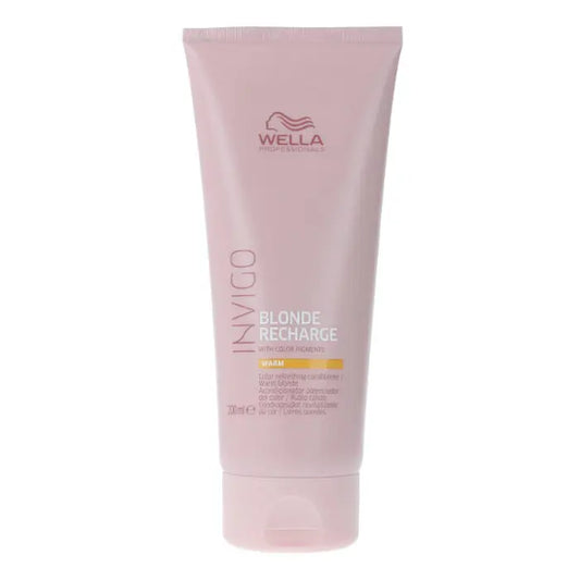 Wella Invigo Blonde Recharge Color Refreshing Conditioner Warm 200ml Jag Couture London - New York