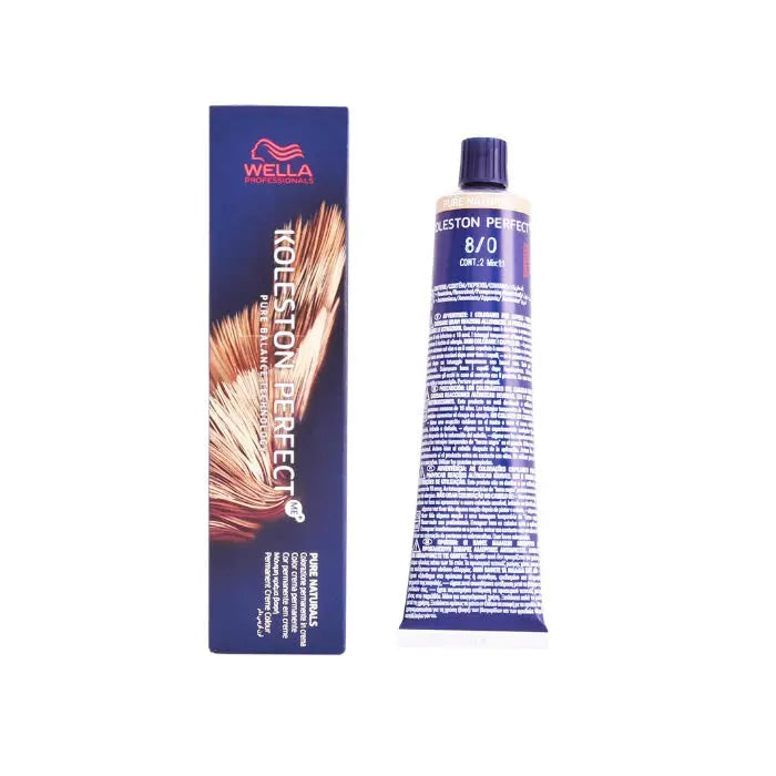 Wella Koleston Perfect Me+ 8/0 Pure Naturals 60ml Jag Couture London - New York
