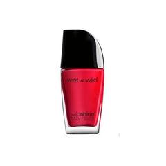 Wet N Wild Wild Shine Nail Color E476E Red Red Jag Couture London - New York