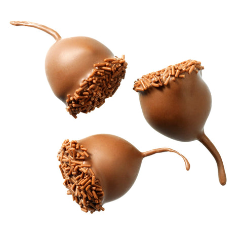 Milk Cerisettes by Jag Couture London-New York featuring whole cherries in brandy enrobed in smooth milk chocolate.