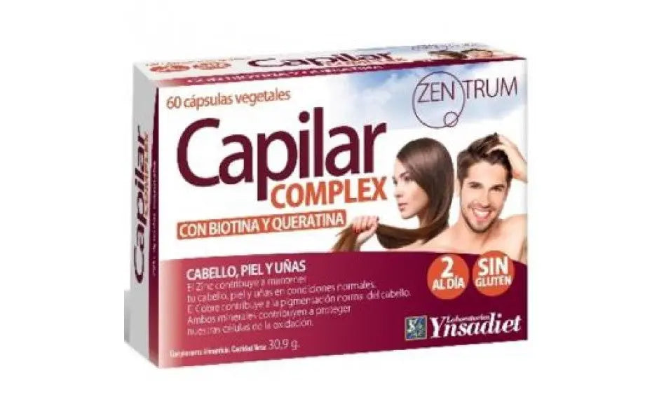 Ynsadiet Capilar Complex Zentrum 60 Vcaps Jag Couture London - New York