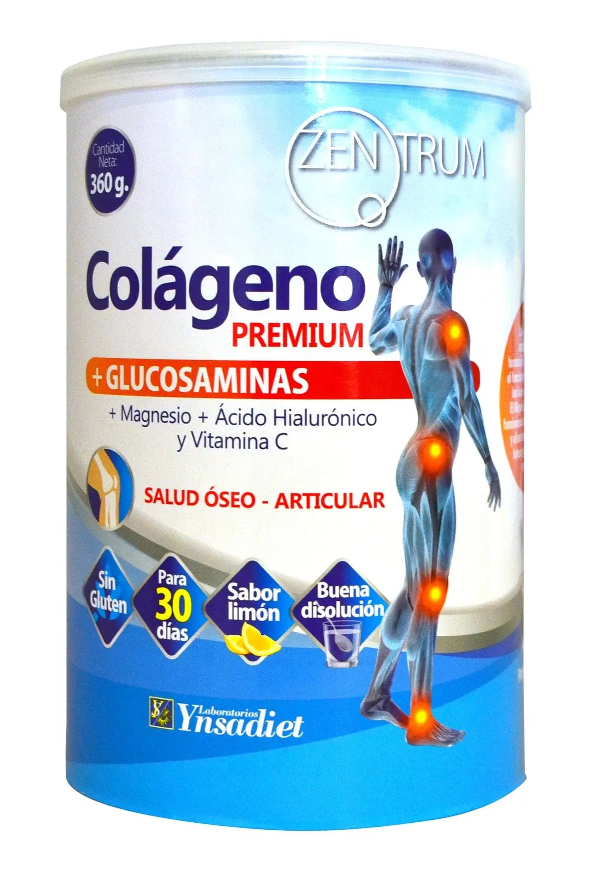 Jag Couture London - New York Ynsadiet Zentrum Colageno Premium Hidrolizado 360g