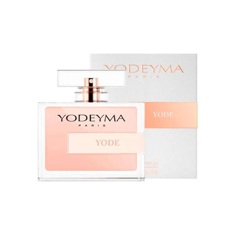 Yodeyma Yode_W 100ml perfume bottle by Jag Couture London New York, sleek glass container with elegant design