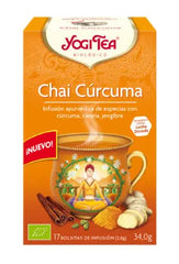 Yogi Tea Chai Curcuma 17 Bolsitas X 2g Jag Couture London - New York
