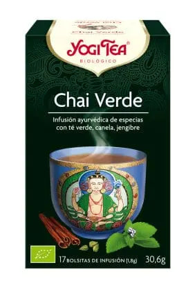 Jag Couture London - New York Yogi Tea Chai Verde 30g 17 Bolsitas