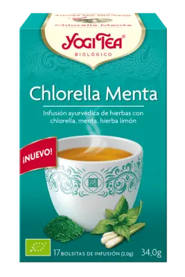Jag Couture London - New York Yogi Tea Chlorella Menta 17 Bolsitas