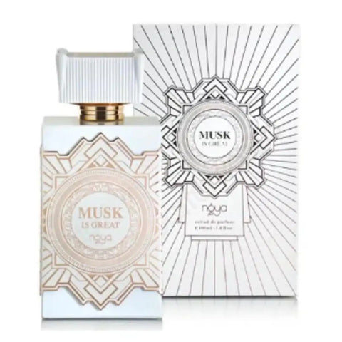 Zimaya Musk Is Great perfume extract by Jag Couture London New York, 100ml bottle with elegant packaging.