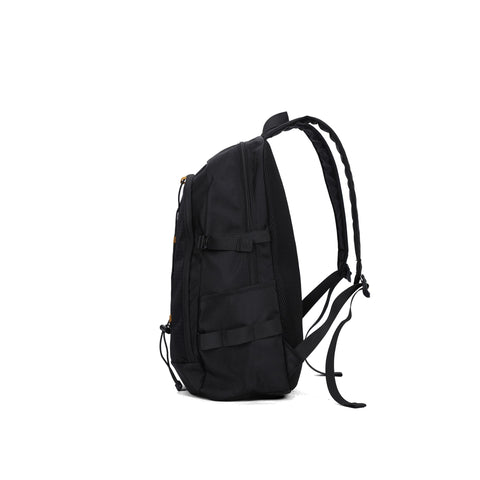 Aoking XN3507-BLACK by Jag Couture London - New York, stylish black handbag with sleek design and gold accents.