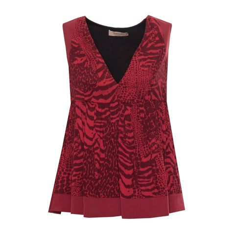 Jag Couture London-New York Twinset X073_212TP2413-06350, stylish knit sweater with detailed pattern and classic fit.