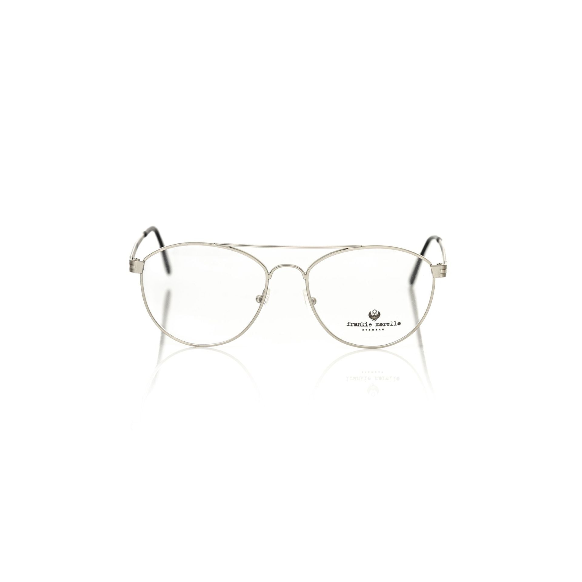 Silver Frankie Morello FEMF8022UV_O772 sunglasses with sleek frame and tinted lenses, stylish and modern design.