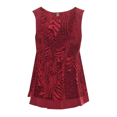 Jag Couture London - New York Twinset X073_212TP2413-_06350, stylish knit twinset with detailed pattern and soft fabric.