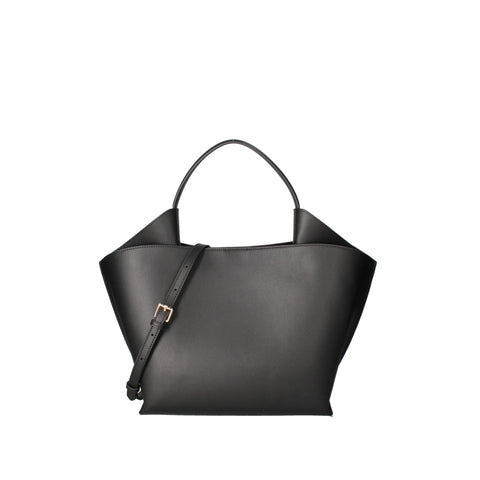 Black Viola Castellani VC220722623FBG-Nero handbag by Jag Couture London - New York, featuring sleek design and high-quality leather.