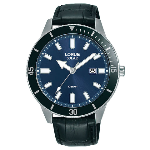 Lorus X093_RX317AX9 watch by Jag Couture London - New York, featuring a sleek design with a metallic band and round dial.