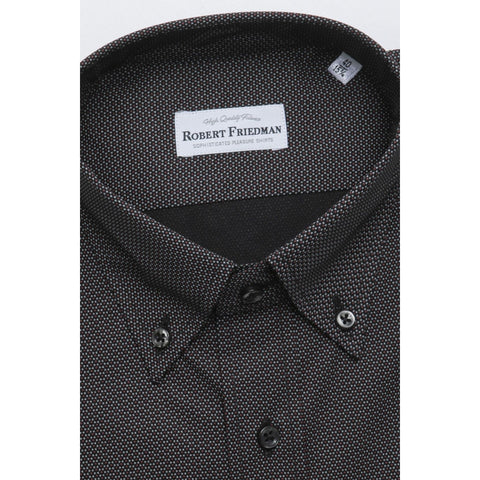 Jag Couture London-NY Robert Friedman Ralph Nero Blu fabric swatch showing deep navy blue textile with subtle texture.