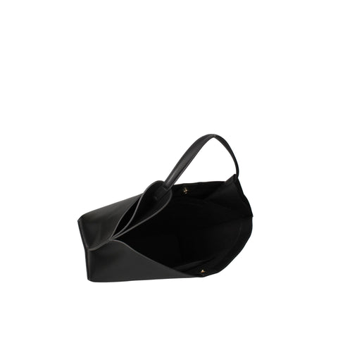 Black Viola Castellani VC220722623FBG-Nero handbag by Jag Couture London - New York, featuring sleek leather and elegant design.