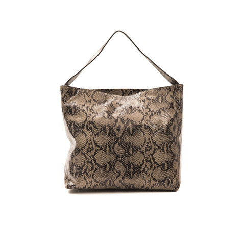 Pompei Donatella A991MARIA Tortora Taupe by Jag Couture London - New York, showcasing elegant taupe-colored silk fabric with detailed stitching.