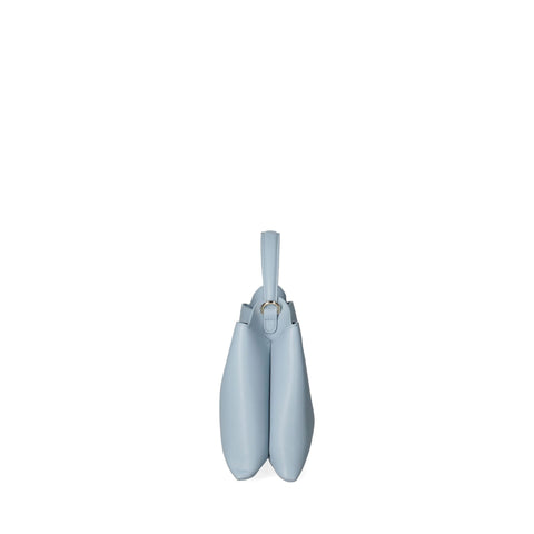 Viola Castellani VC220722723FBG-Cielo handbag by Jag Couture London-New York, featuring blue fabric with elegant design details.