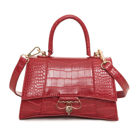 Egon Von Furstenberg X073_EVFW006-JANE_200 handbag by Jag Couture London-New York, showing the elegant design and textured leather.