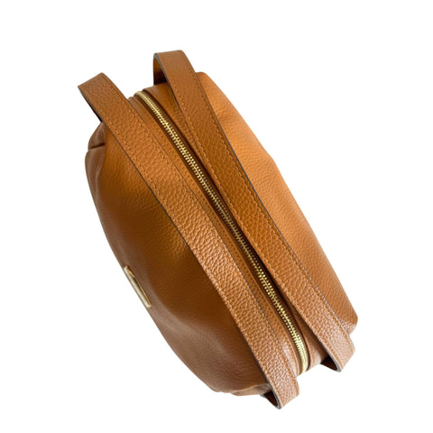 Baldinini Trend RC1754_LUCCA_D44CUOIO luxury leather handbag with sleek design and subtle branding.