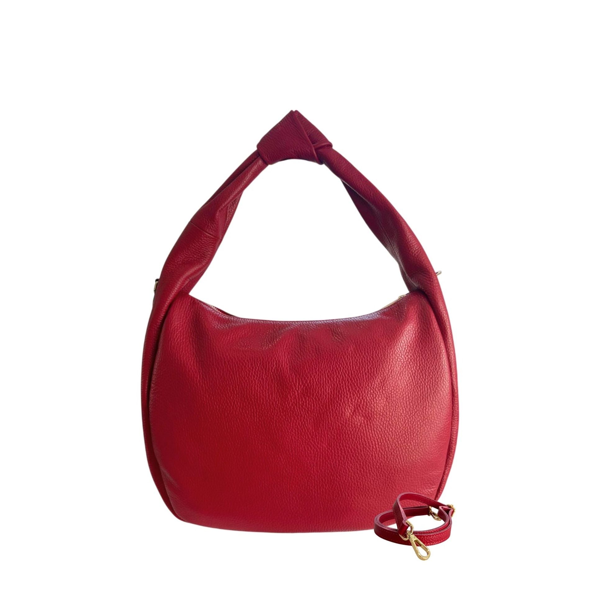 Baldinini Trend AL1512_LUCCA_RossoRed leather shoes with sleek design, featuring red color and stylish detailing.