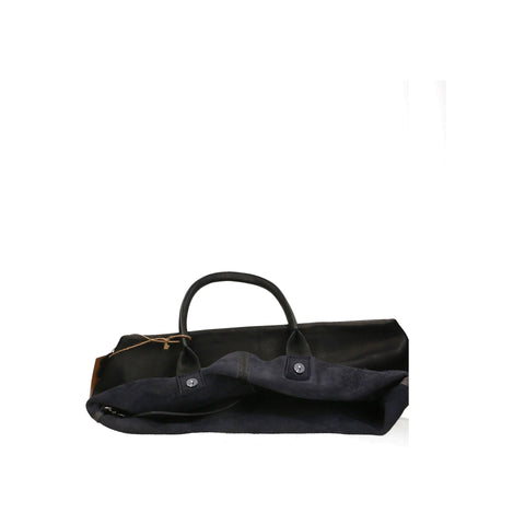 Gave Lux GLX2251890723FBG-D26 blue leather handbag by Jag Couture London - New York with sleek design and gold-tone hardware.