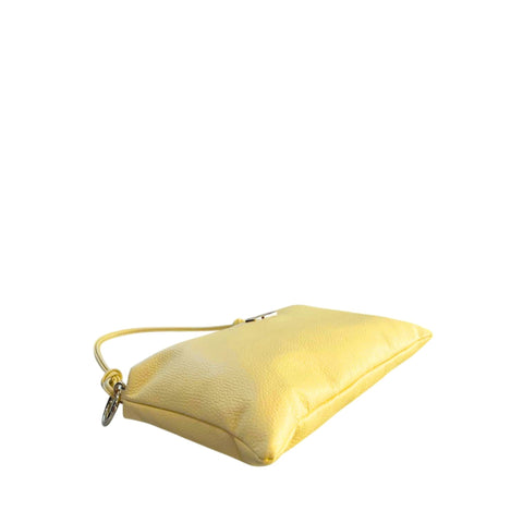 Yellow Baldinini Trend AL3138 Lucca shoe with sleek design and bold color, shown in a close-up view.