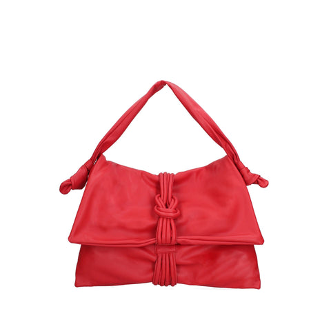 Viola Castellani VC220717123FBG-S58_ROSSO_FUOCO handbag by Jag Couture London New York, featuring rich red leather with elegant design