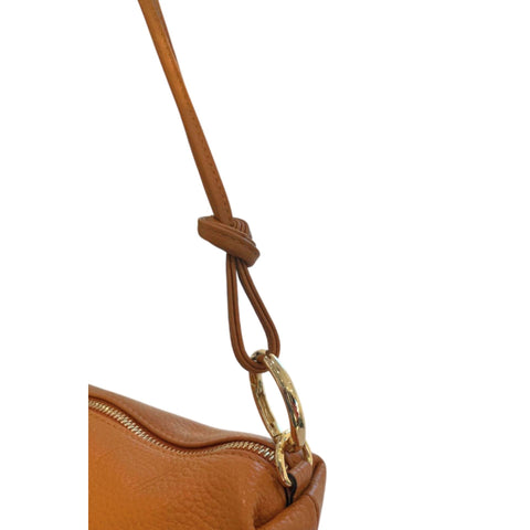 Baldinini Trend AL3138_LUCCA leather shoes with brown suede and sleek design, displayed on a neutral background.