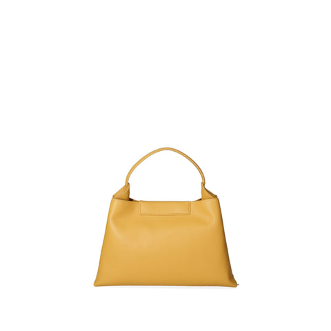 Light yellow Viola Castellani VC220722723FBG bag by Jag Couture London - New York, featuring a stylish design and textured material.