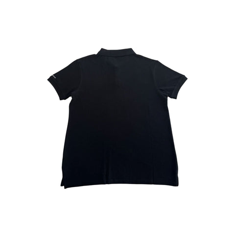 Black Trussardi beachwear TRU25MPL01 with stylish design, displayed on a mannequin, by Jag Couture London - New York.