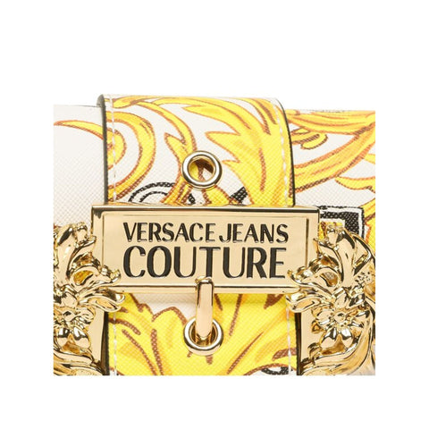 Versace Jeans 74VA4BF2 ZS597 G03 handbag by Jag Couture London New York, featuring textured leather and signature logo details.