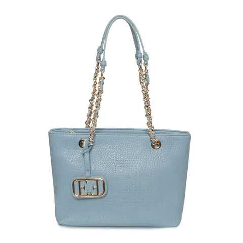 Egon Von Furstenberg Claudia handbag by Jag Couture London New York, showcasing elegant design with textured leather and gold accents.