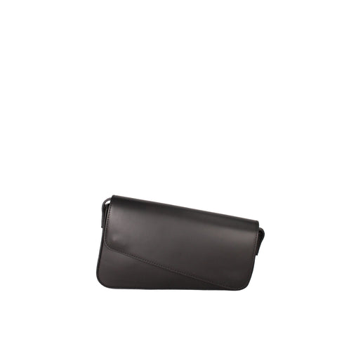 Roberta Rossi RR220722323FBG-NERO black handbag by Jag Couture London - New York, featuring sleek design and textured leather.