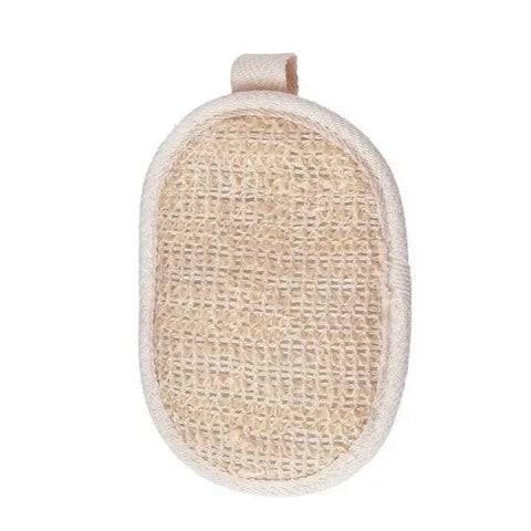 Jag Couture London-New York Beter sisal and cotton sponge showing a textured cleaning sponge with natural fibers.