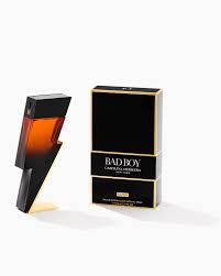 Carolina Herrera Bad Boy Elixir Eau de Parfum spray in 150ml bottle, shown with sleek black and silver design.