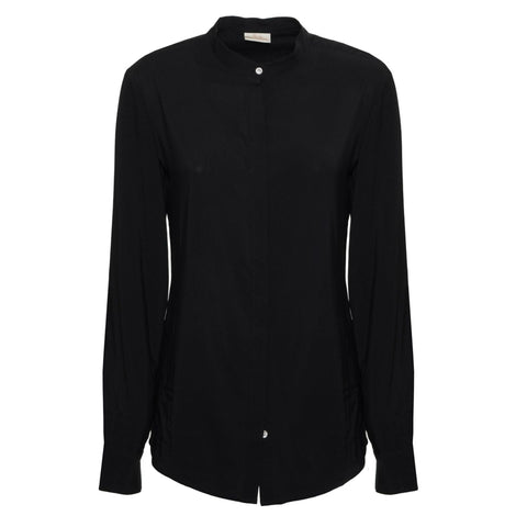 Harmont & Blaine casual jacket by Jag Couture London - New York, navy blue with logo details, front view showing zipper and pockets.